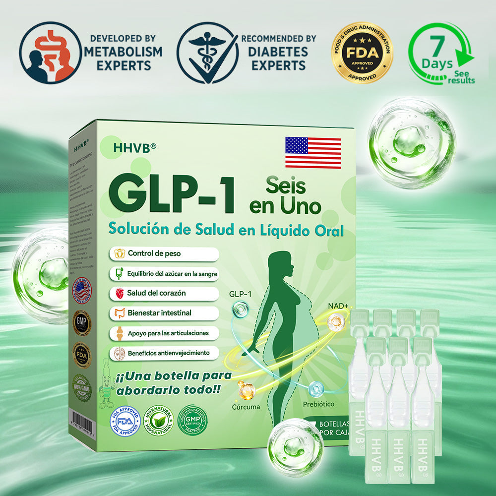 Tienda Oficial |𝐻𝑯𝐕𝐁®🌱🌱𝑺𝒐𝒍𝒖𝒄𝒊ó𝒏 𝒐𝒓𝒂𝒍 𝒍í𝒒𝒖𝒊𝒅𝒂 𝐆𝑳𝑷-1 𝒔𝒆𝒊𝒔 𝒆𝒏 𝒖𝒏𝒐 (Solo una dosis al día, cambios visibles en 7 días)✅Para obesidad, salud cardiovascular, diabetes, apnea del sueño, problemas articulares y más🌱🌱